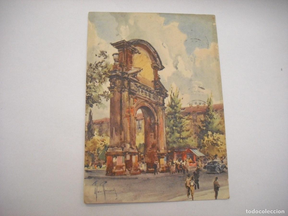 Postales: ALESSANDRIA , ARCO DI PORTA MARENGO, CIRCULADA.