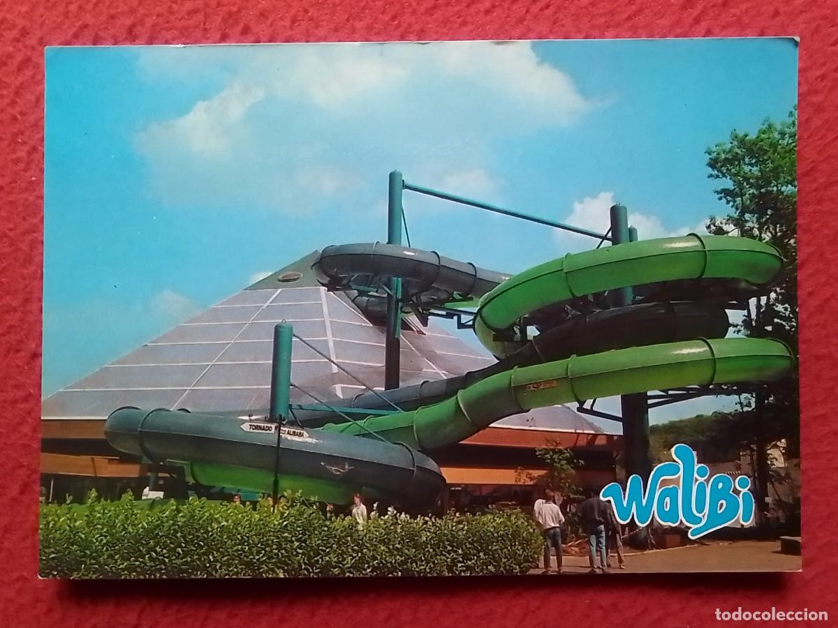 Postales: POSTAL POST CARD CARTE POSTALE WALIBI WAVRE BELGIUM B&Eacute;LGICA AQUALIBI JUEGOS ACU&Aacute;TICOS WATERGAMES VER