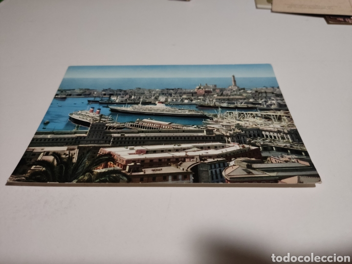 Postales: Postal G&eacute;nova Puerto barcos - Foto 1