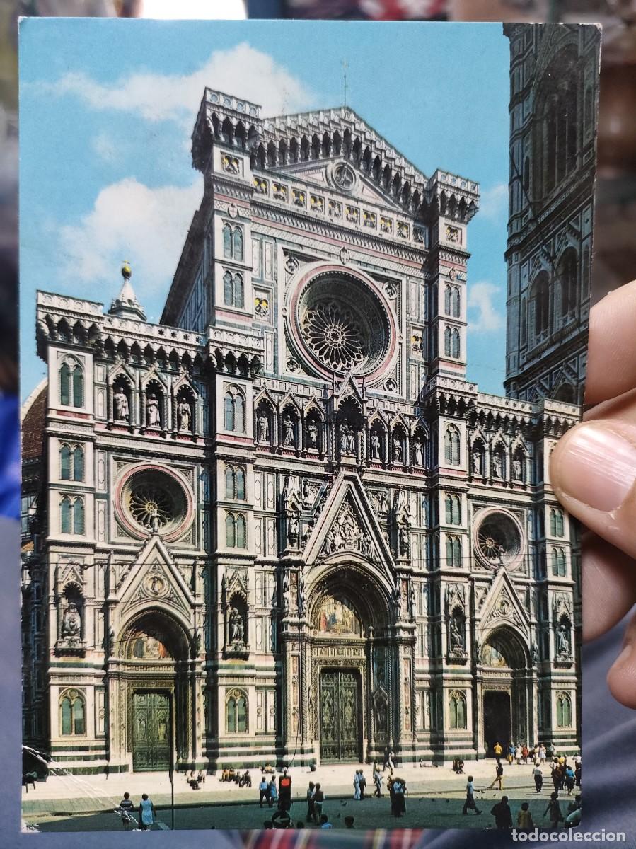 Postcards: Postal FIRENZE La Faccista del Duomo SC arrugada
