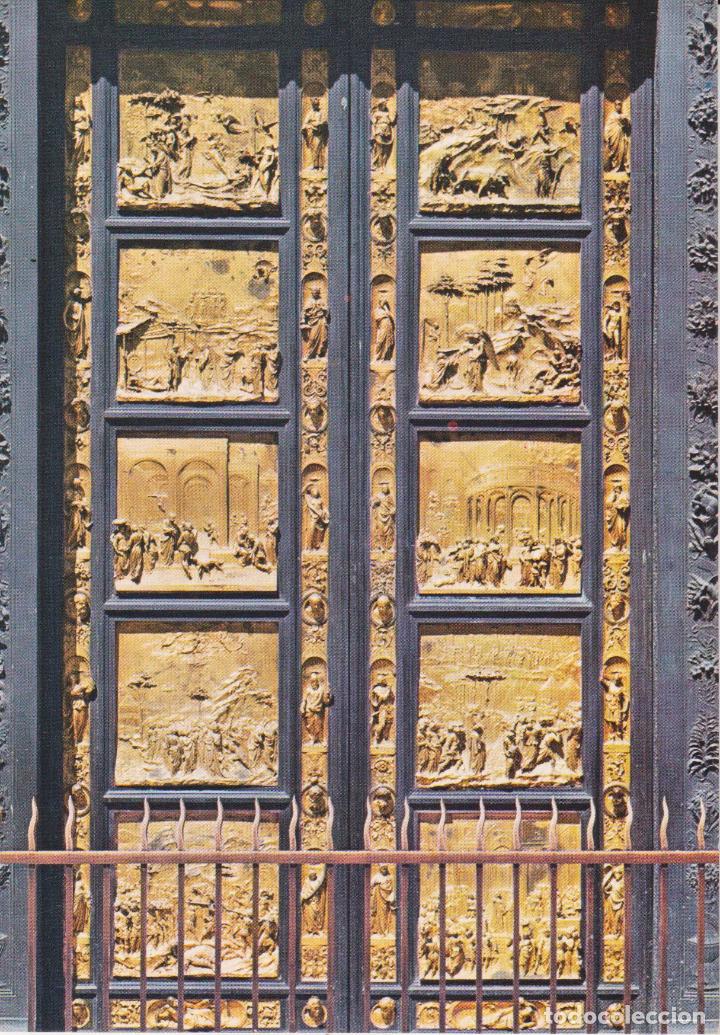 Postkarten: ITALIA, FLORENCIA, LA PUERTA DEL PARAISO &ndash; BONECHI 187 &ndash; S/C