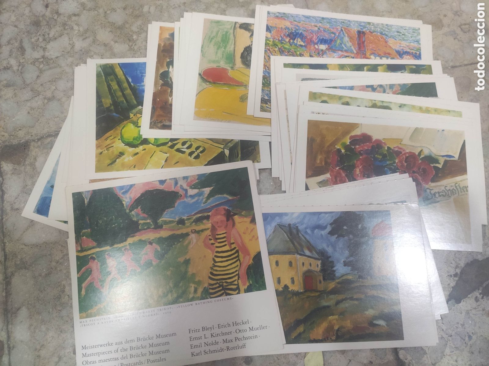 Postales: 53 POSTALES BRUCKE MUSEUM