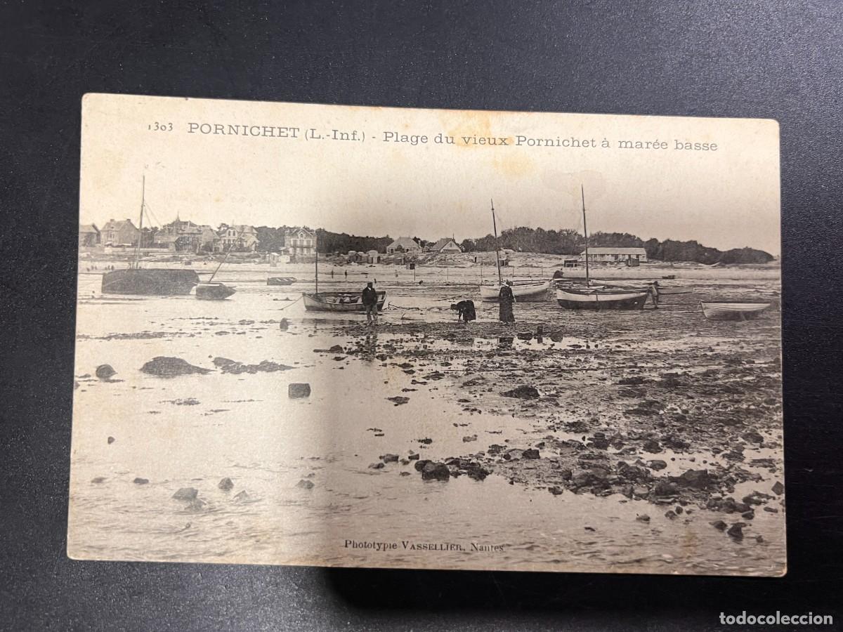 Postkarten: TARJETA POSTAL. FRANCIA. PORNICHET. 1303.- PLAGE DY VIEUX PORNICHET A MAREE BASSE. FOT. VASSELLIER