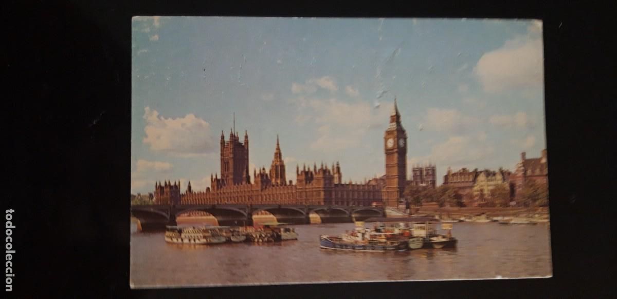 Postales: 1 POSTAL DE **EDIFICIO DEL PARLAMENTO LONDRES **- ESCRITA 1979. - Foto 1