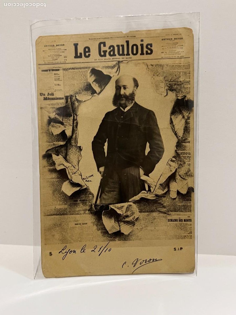 Postcards: TARJETA POSTAL. FRANCIA. LE GAULOIS. ARTHUR MEYER. REUTLINGER