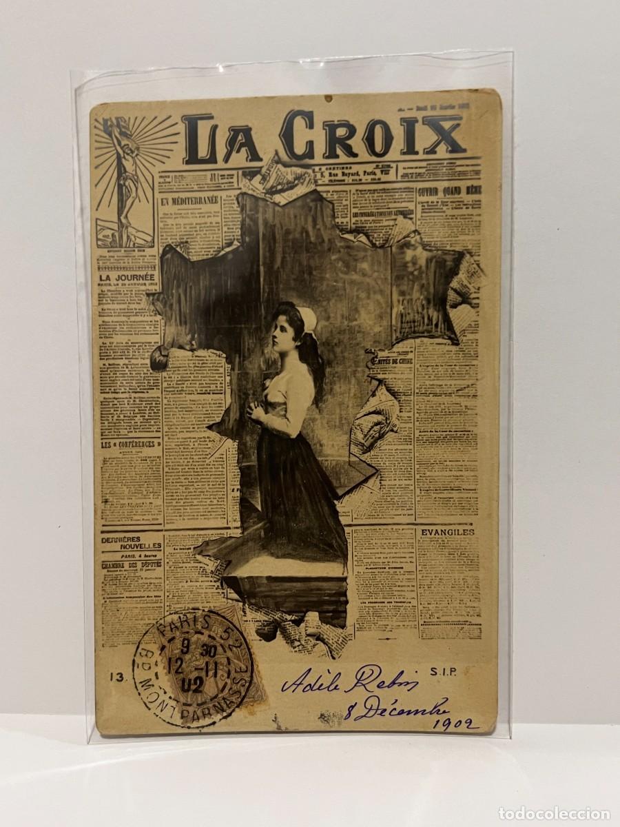 Postcards: TARJETA POSTAL. FRANCIA. LA CROIX. PERIODICO CATOLICO FRANCES