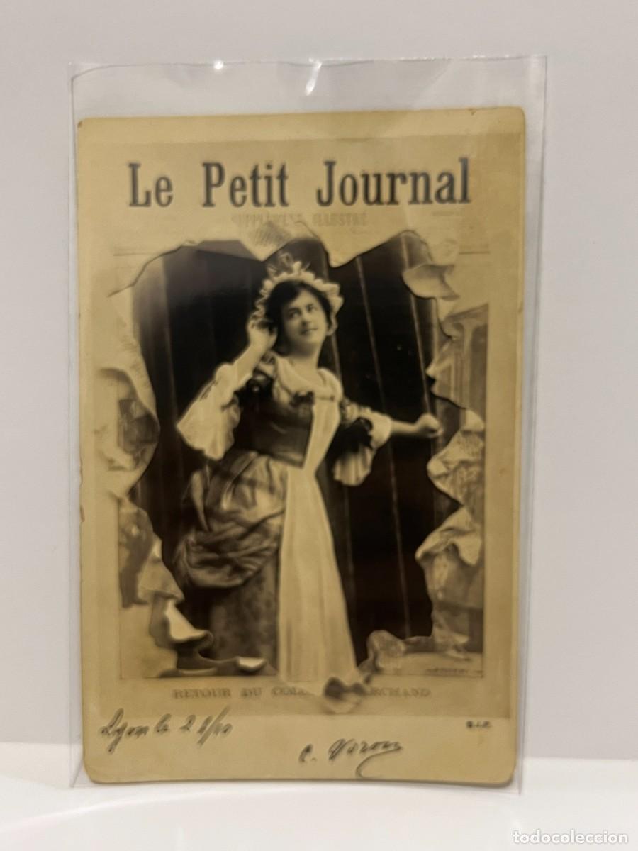 Postcards: TARJETA POSTAL. FRANCIA. LE PETIT PARISIEN. JORUNAL QUOTIDIEN FRAN&Ccedil;AIS.