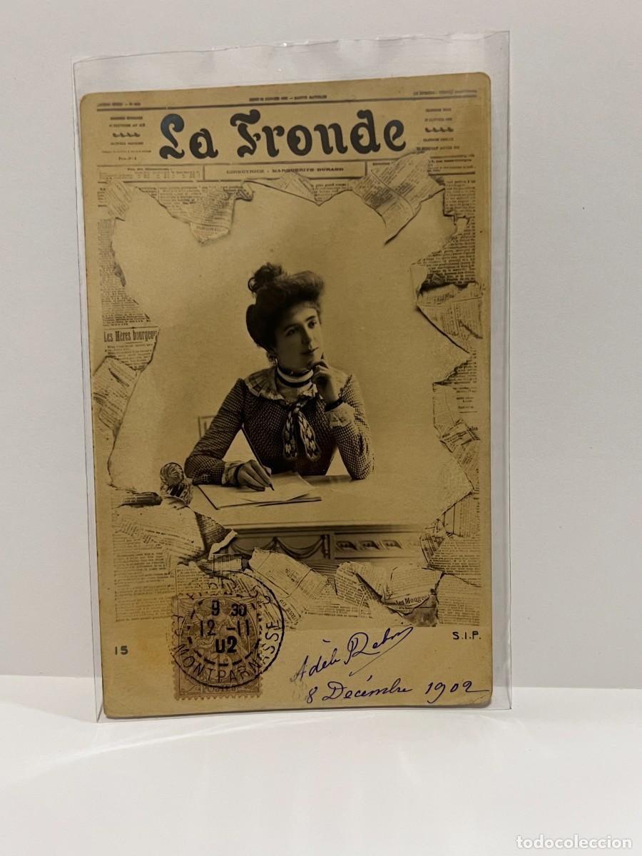 Postcards: TARJETA POSTAL. FRANCIA. LA FRONDE. DIARIO FEMENINO FRANCES