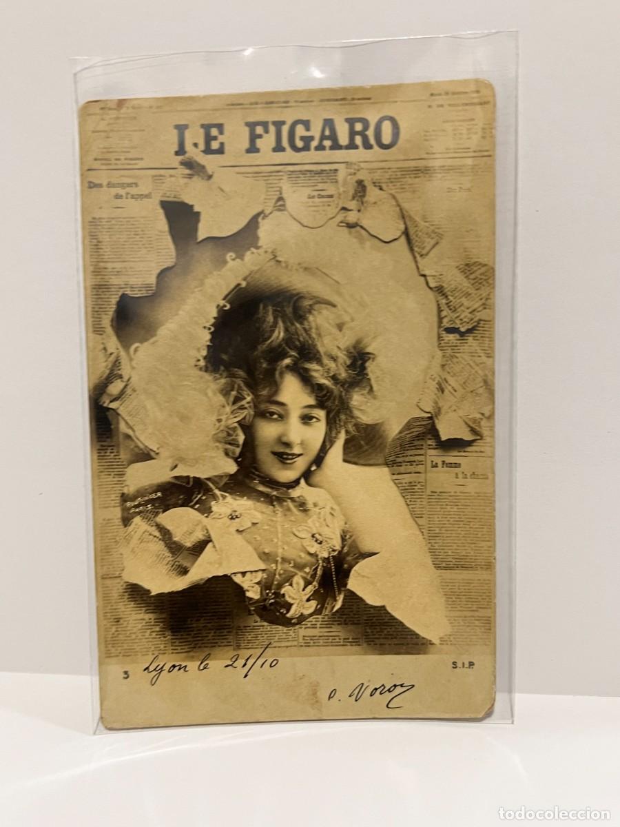 Postcards: TARJETA POSTAL. FRANCIA. LE FIGARO. DIARIO FRANCES