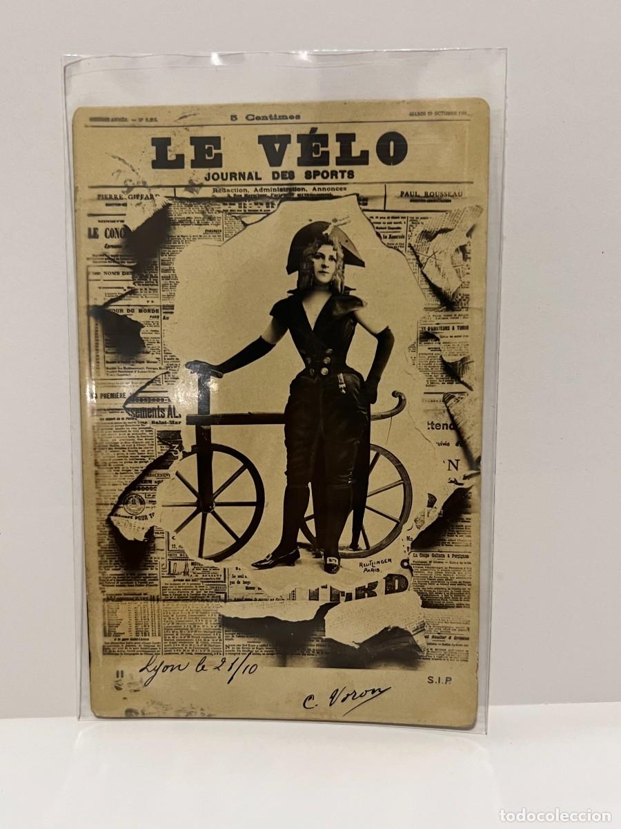 Postcards: TARJETA POSTAL. FRANCIA. LE V&Eacute;LO. JOURNAL DES SPORTS.