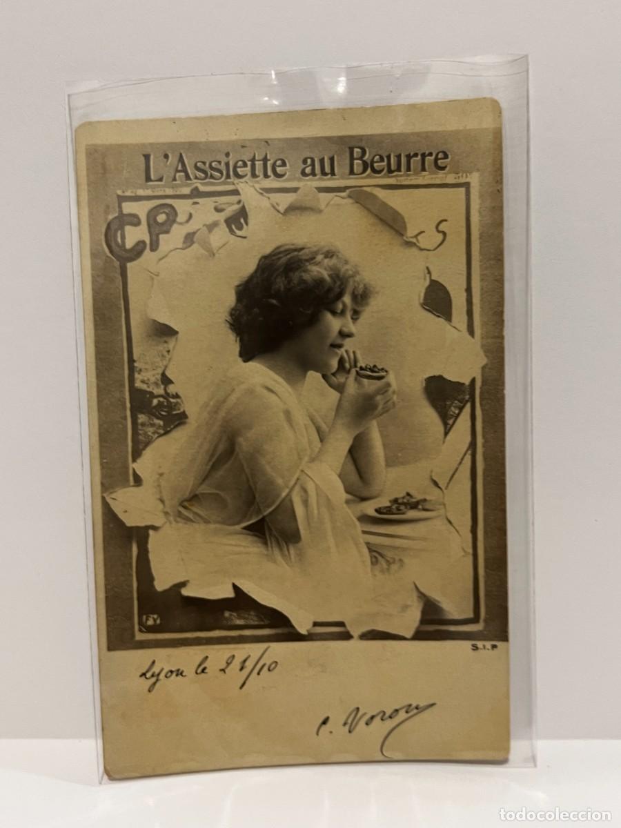 Postales: TARJETA POSTAL. FRANCIA. L'ASSIETTE AU BEURRE.