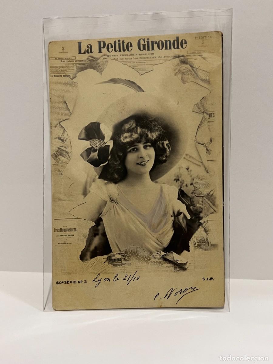 Postcards: TARJETA POSTAL. FRANCIA. LA PETITE GIRONDE. JOURNAL REPUBLICAIN QUOTIDIEN
