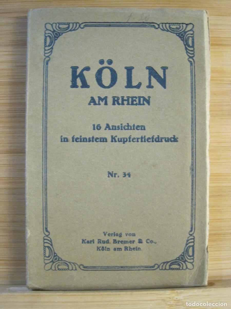 Cartoline: ALEMANIA-K&Ouml;LN AM RHEIN-BLOC DE POSTALES ANTIGUAS-VER FOTOS
