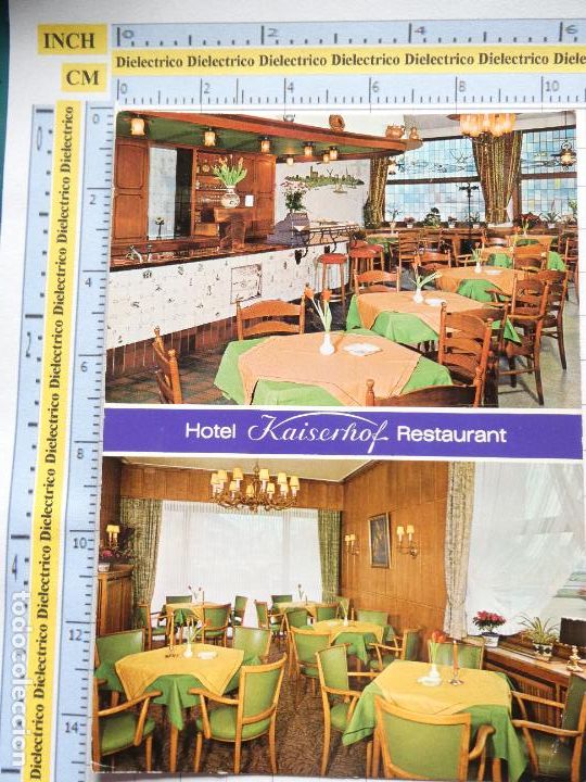 Cartoline: POSTAL DE ALEMANIA WESEL HOTEL RESTAURANT KAISERHOF . 1532