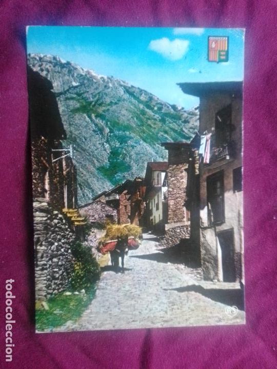 Postales: Andorra, Canillo. Postal circulada con sello - Foto 1
