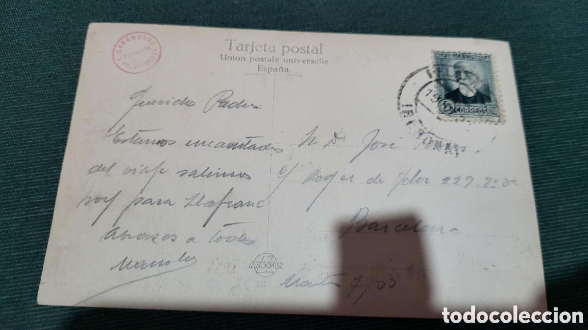 Postales: Tarjeta Postal usada Llafranc - Foto 2