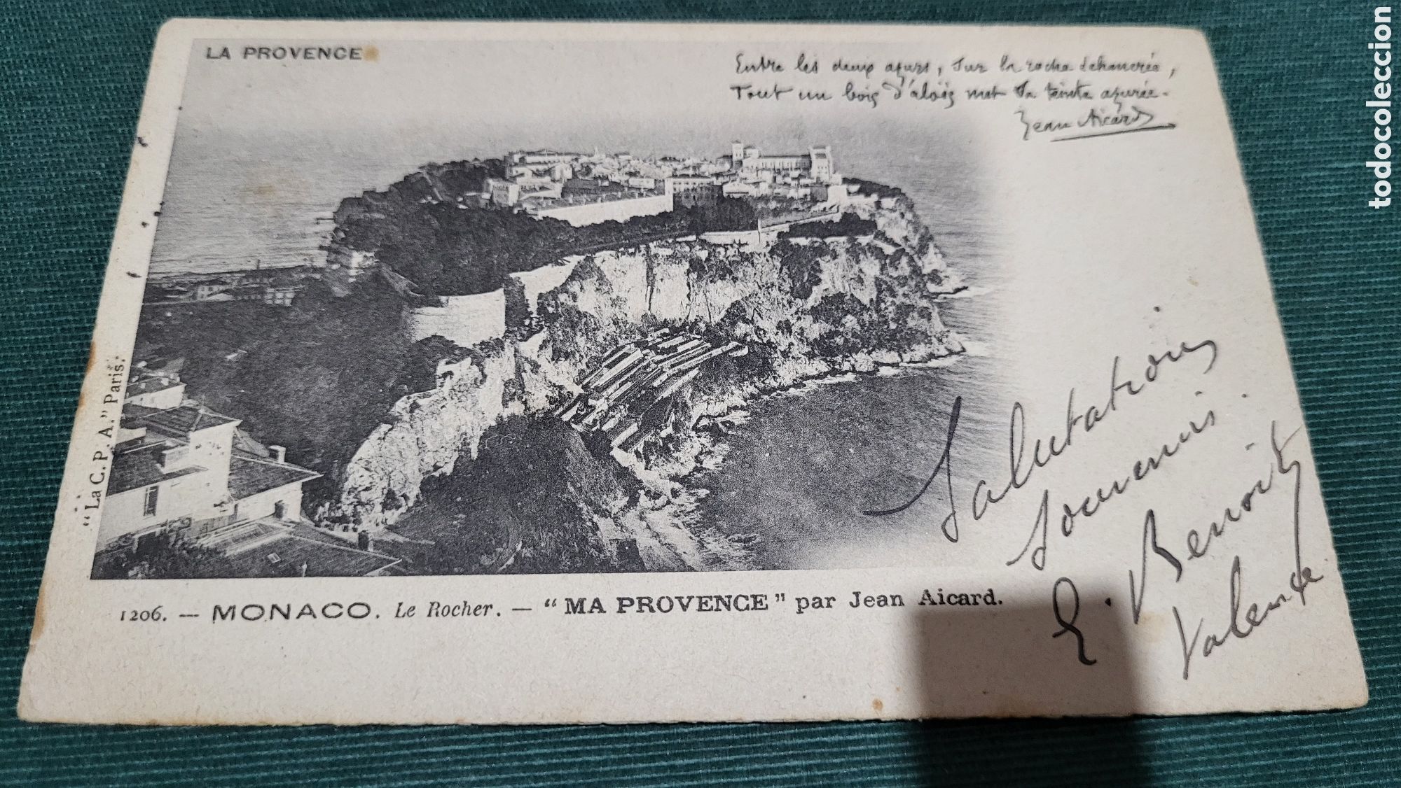 Postales: Tarjeta Postal Monaco usada - Foto 1