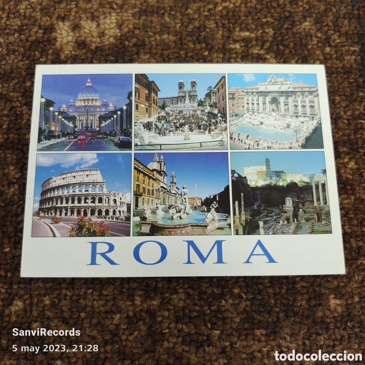Postales: POSTAL: ROMA (ITALIA) - Foto 1