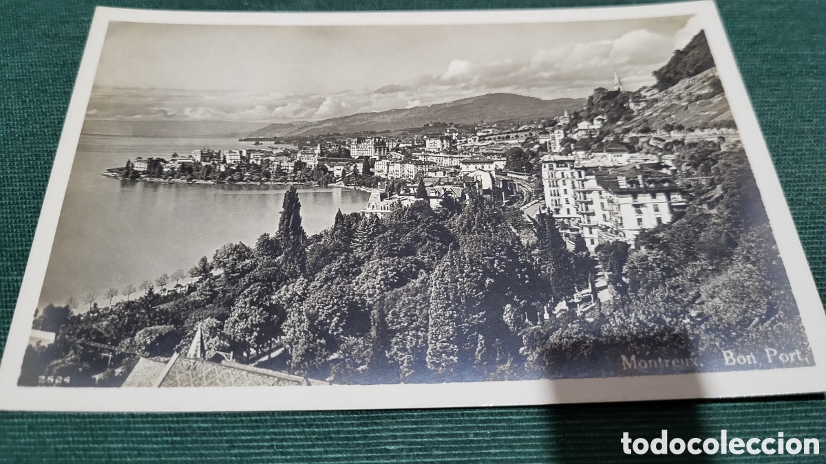 Postkarten: Tarjeta Postal Montreux Bon Port