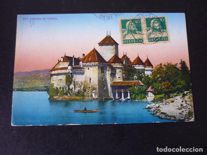 Postales: CHILLON SUIZA POSTAL - Foto 1