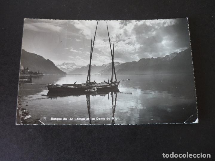 Postales: LAC LEMAN SUIZA POSTAL - Foto 1