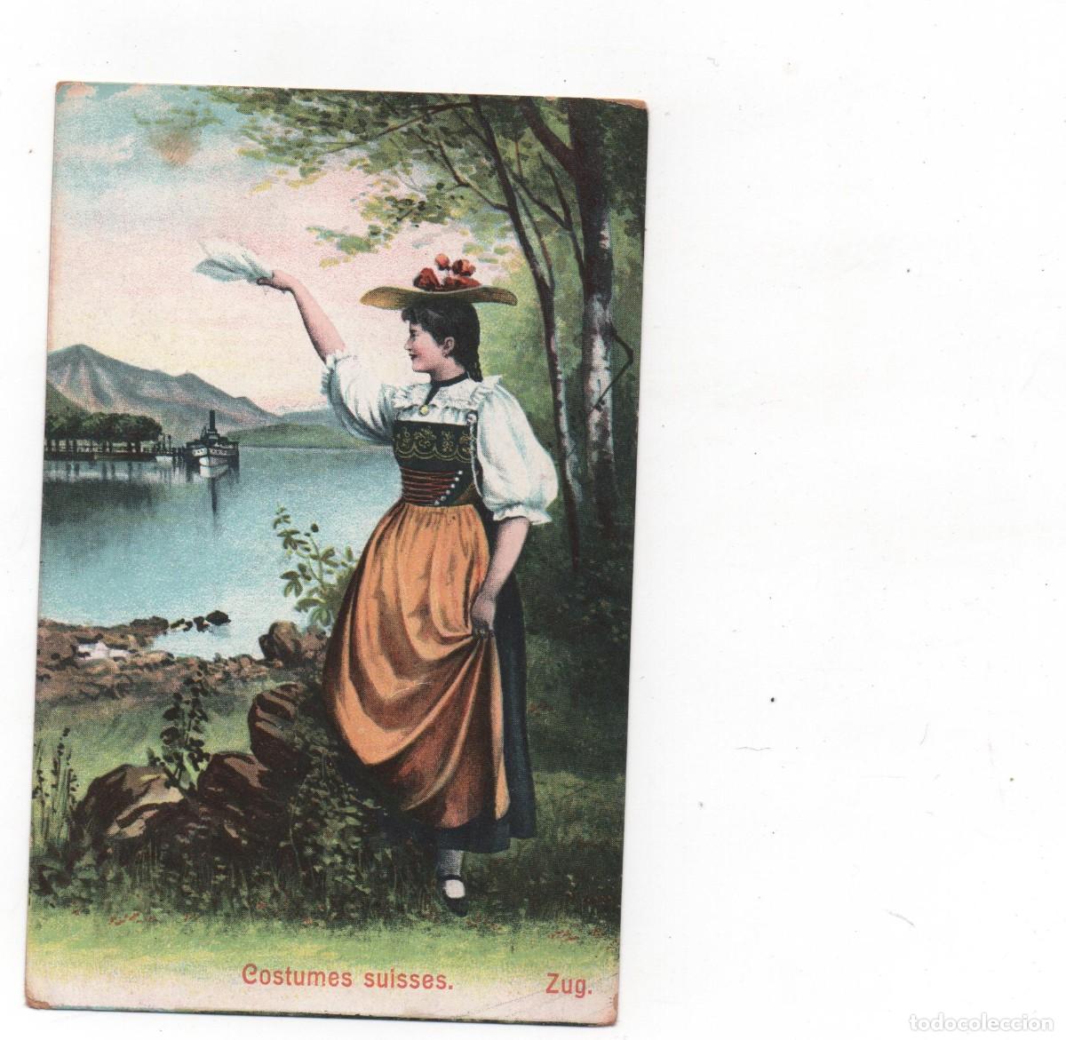 Cartes Postales: POSTAL DE SUIZA- COSTUMES SUISSES