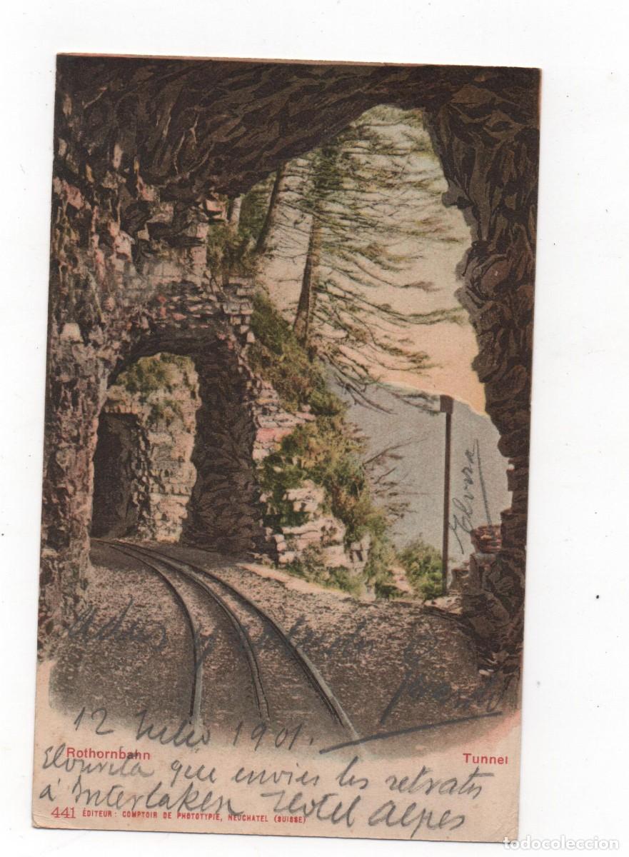 Cartoline: POSTAL DE SUIZA-ROTHORNBAHN