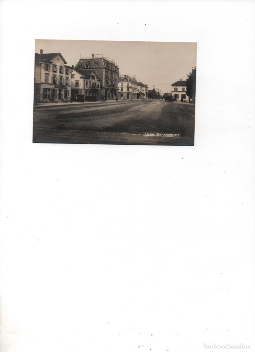 Cartoline: POSTAL DE SUIZA- LISTER- BAHNHOFPPLATZ