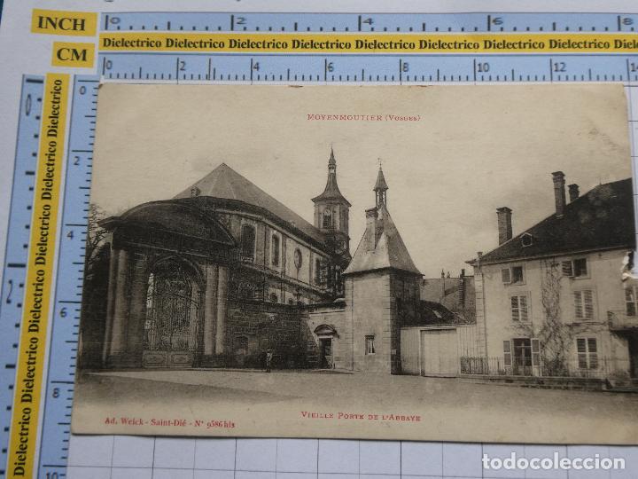 Cartoline: ANTIGUA POSTAL DE FRANCIA . MOYENMOUTIER VOSGES VIEILLE PORTE DE L'ABBAYE. 1631