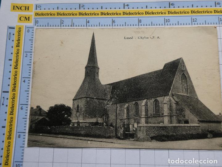 Cartoline: ANTIGUA POSTAL DE FRANCIA . LUC&Eacute; L'EGLISE. 1632