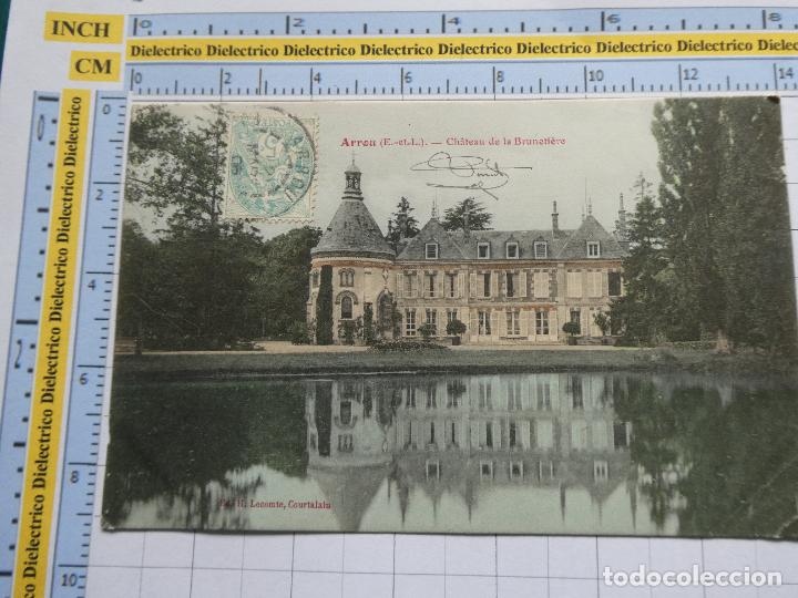 Postais: ANTIGUA POSTAL DE FRANCIA . ARROU. CH&Acirc;TEAU DE LA BRUNETI&Egrave;RE. 1634