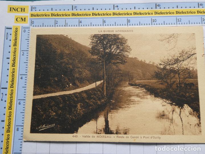 Postales: ANTIGUA POSTAL DE FRANCIA . LA SUISSE NORMANDE VALL&Eacute;E DU NOIREAU. 1635