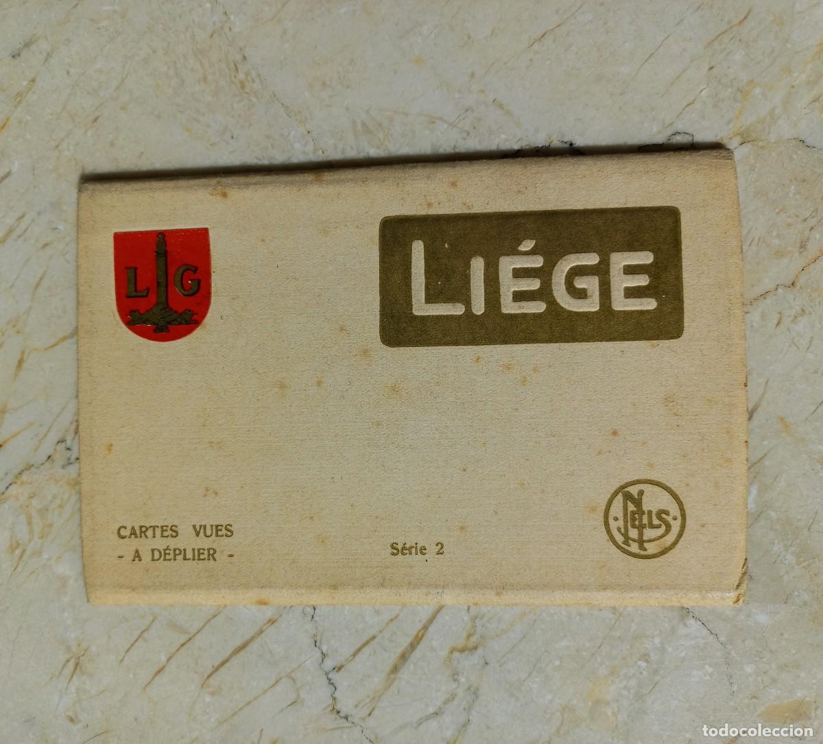 Postales: Libro postales vintage Li&eacute;ge - Foto 2