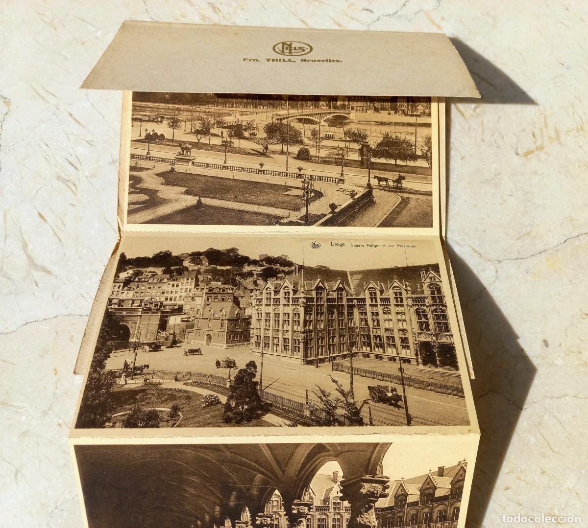 Postales: Libro postales vintage Li&eacute;ge - Foto 4