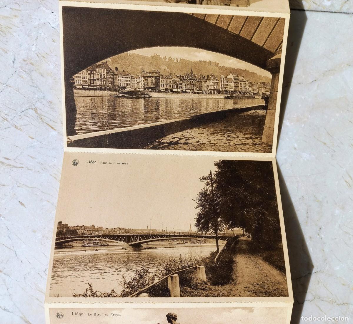 Postales: Libro postales vintage Li&eacute;ge - Foto 6
