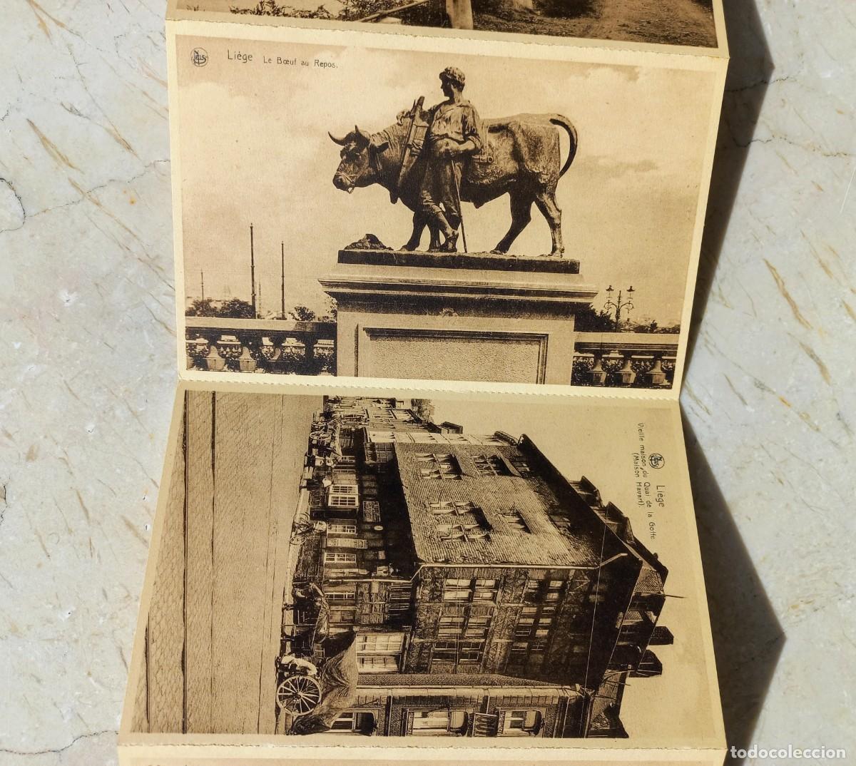 Postales: Libro postales vintage Li&eacute;ge - Foto 7
