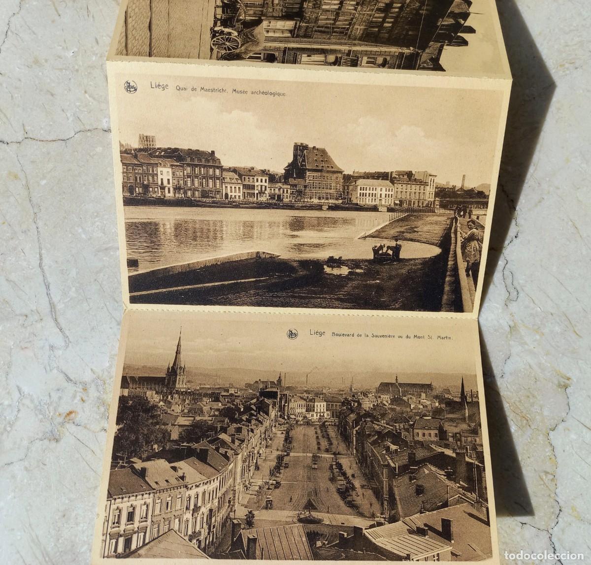 Postales: Libro postales vintage Li&eacute;ge - Foto 8