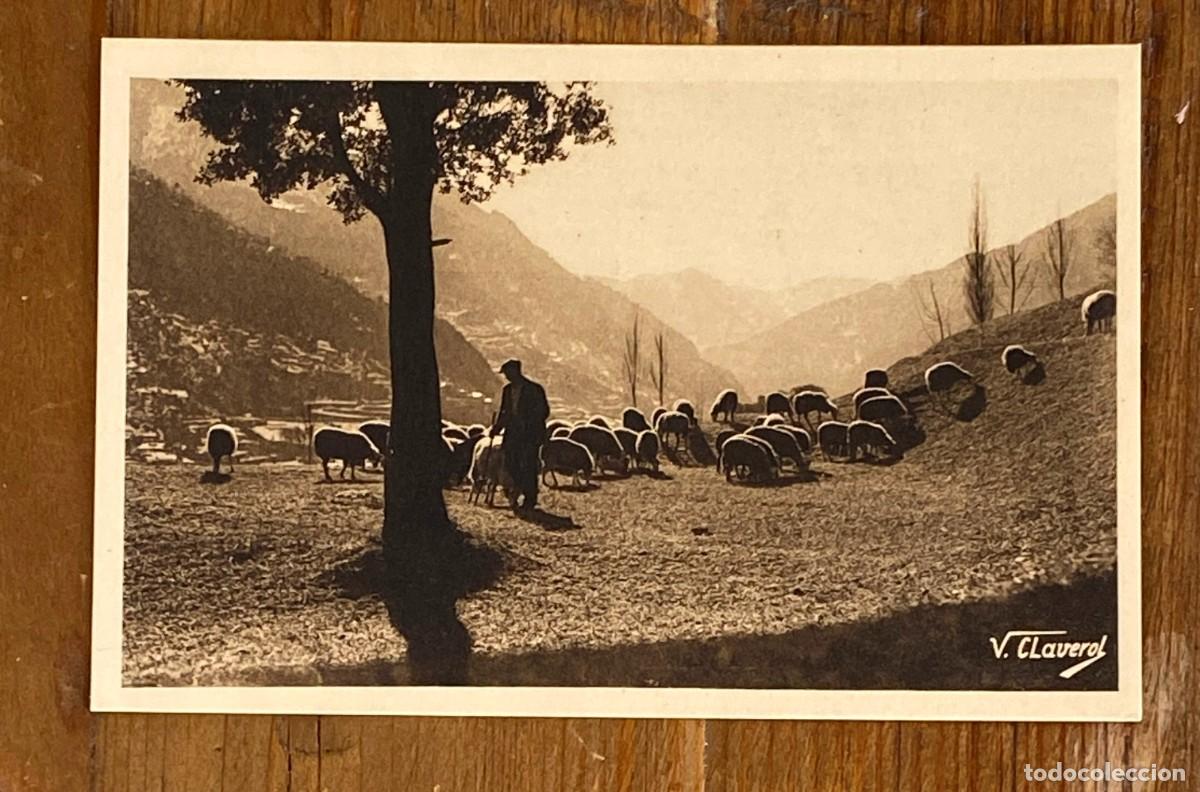 Postales: POSTAL DE VALLS D&acute;ANDORRA, LA PASTURA, N. 8, ED. V. CLAVEROL, NO CIRCULADA.