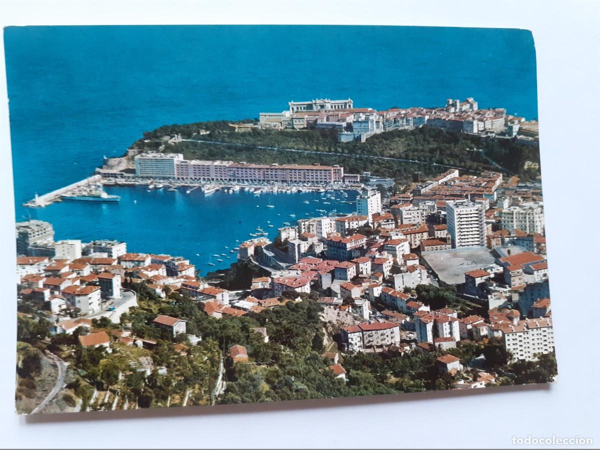 Postales: POSTAL - FRANCIA COSTA AZUL - PRINCIPADO DE M&Oacute;NACO VISTA PANOR&Aacute;MICA DEL PUERTO