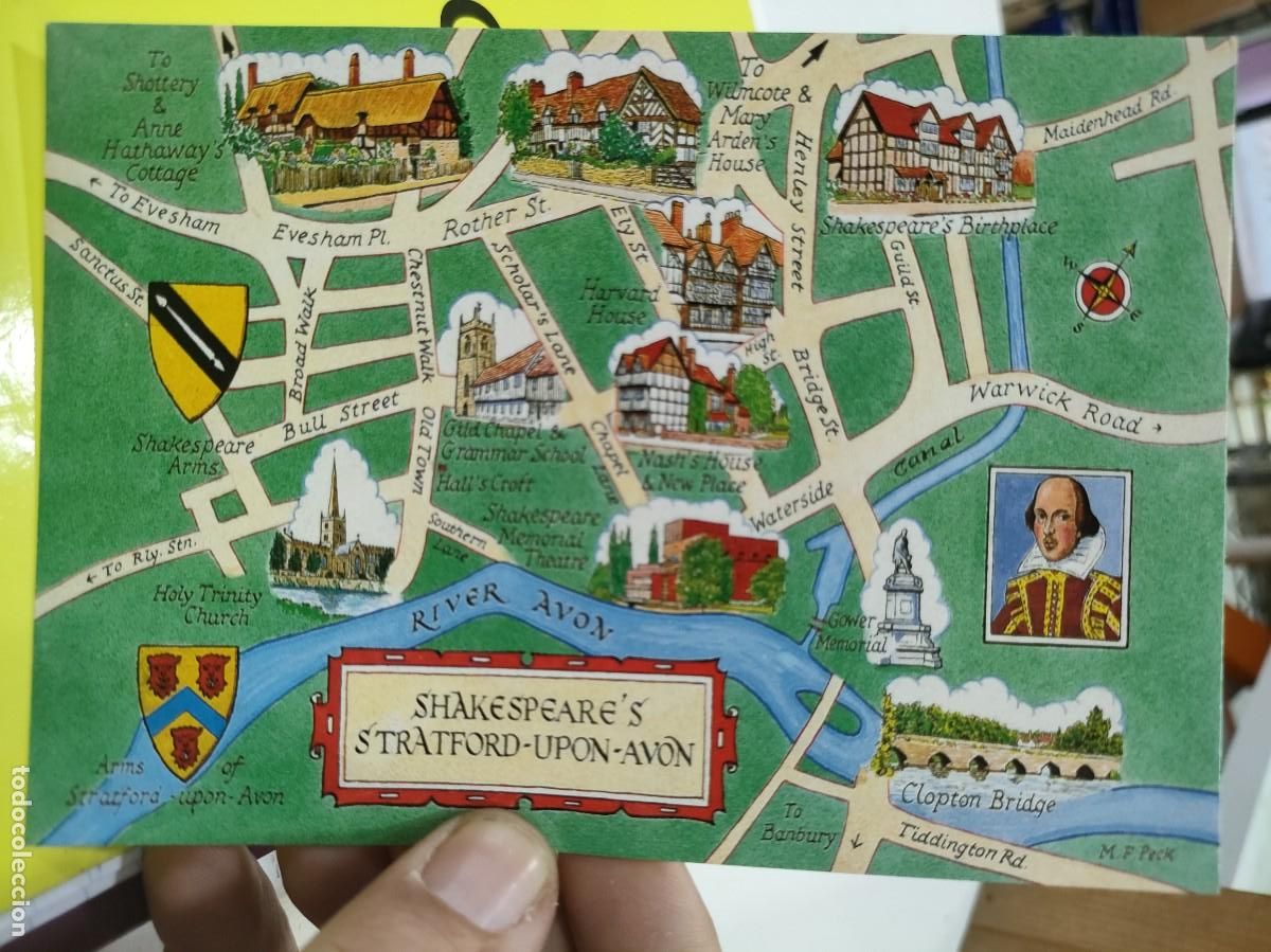 Postales: Postal Shakespeare's STRATFORD UPON AVON SC