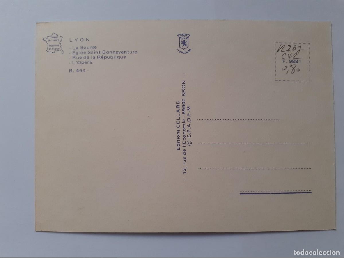 Postales: POSTAL - FRANCIA LYON - S/C - Foto 2