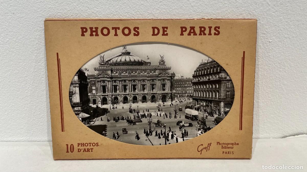 Postales: CONJUNTO DE POSTALES ANTIGUAS DE PAR&Iacute;S - Foto 1