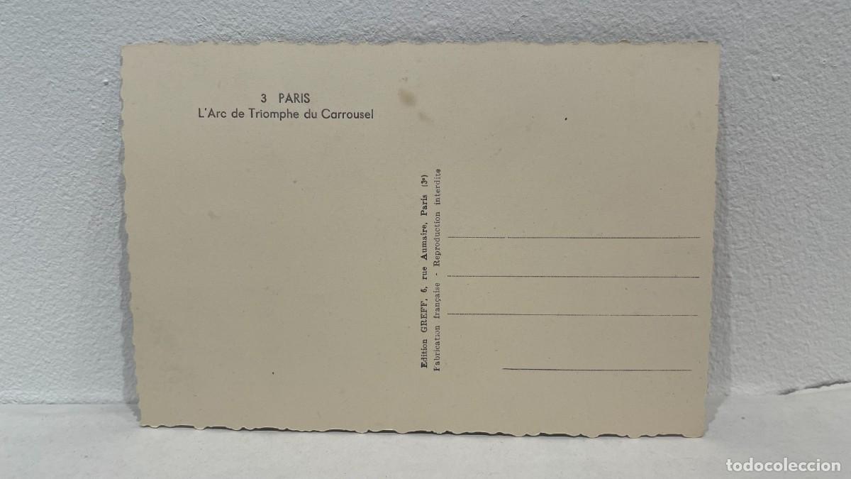 Postales: CONJUNTO DE POSTALES ANTIGUAS DE PAR&Iacute;S - Foto 10