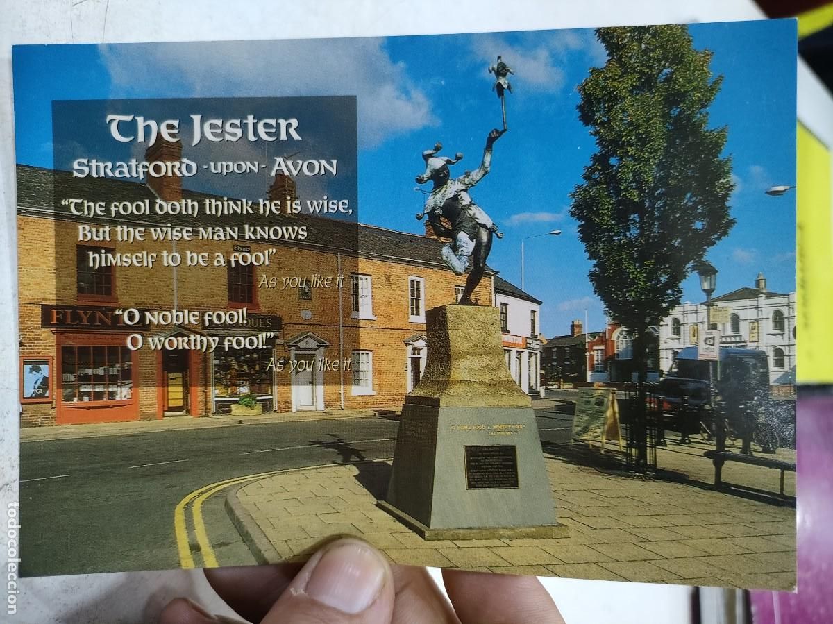 Postales: Postal THE JESTER STRATFORD UPON AVON SC