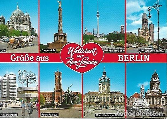 Postales: BERLIN - GRUSSE AUS BERLIN - ESCRITA
