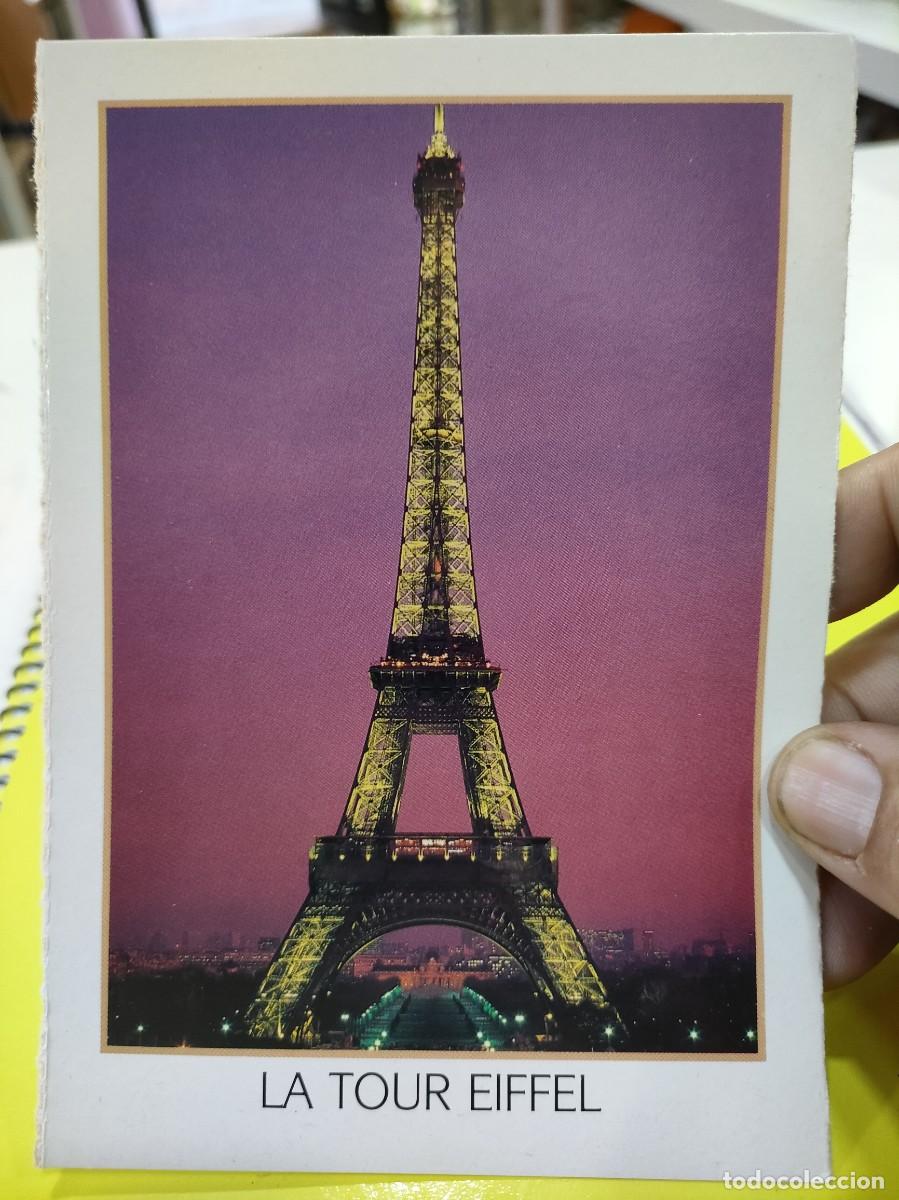 Postales: Postal PARIS La Torre Eiffel SC - Foto 1