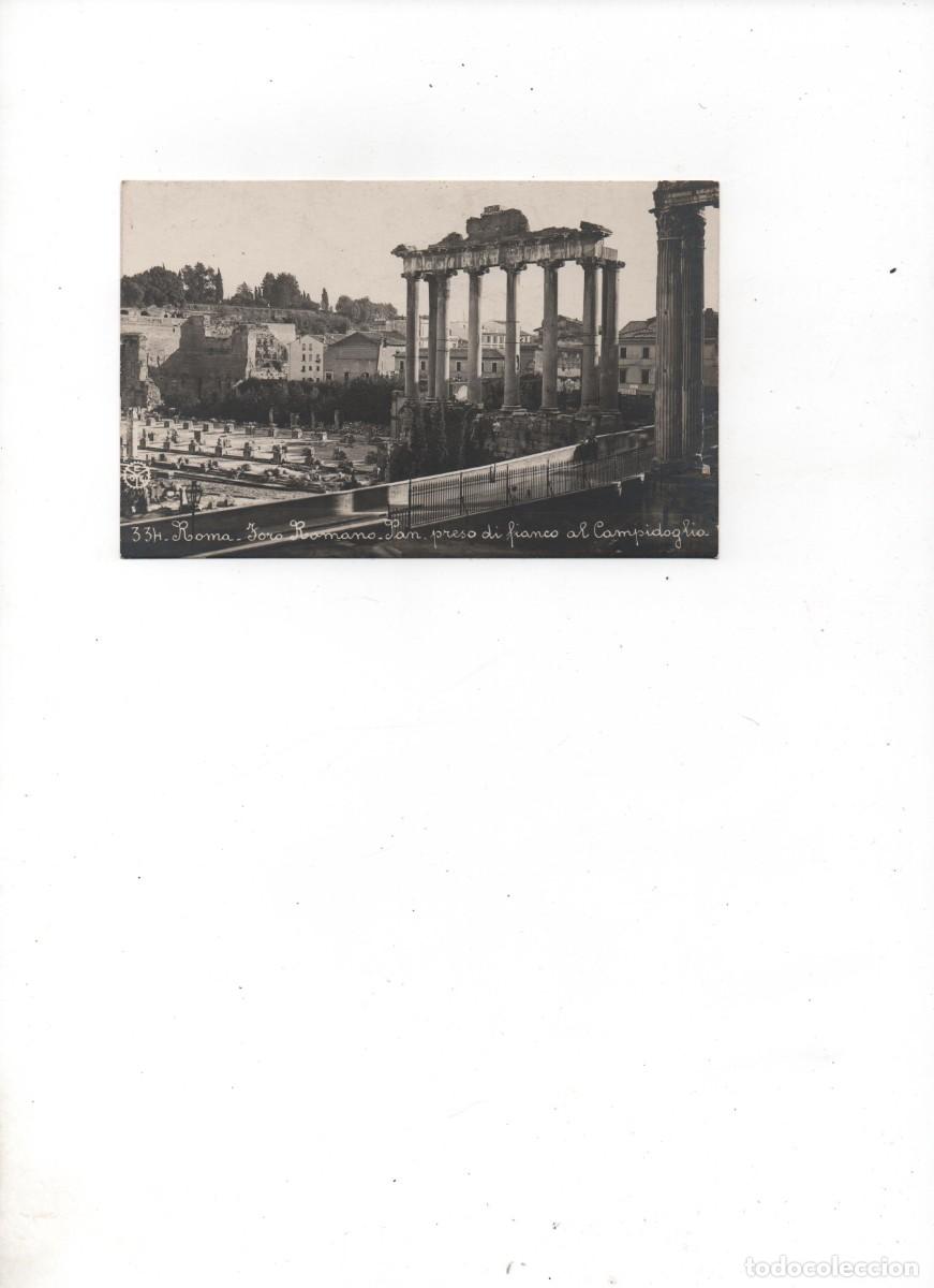Cartoline: POSTAL DE ITALIA- ROMA- FORO ROMANO- JAN. PRESO DI FIANCO AL CAMPIDOGLIO