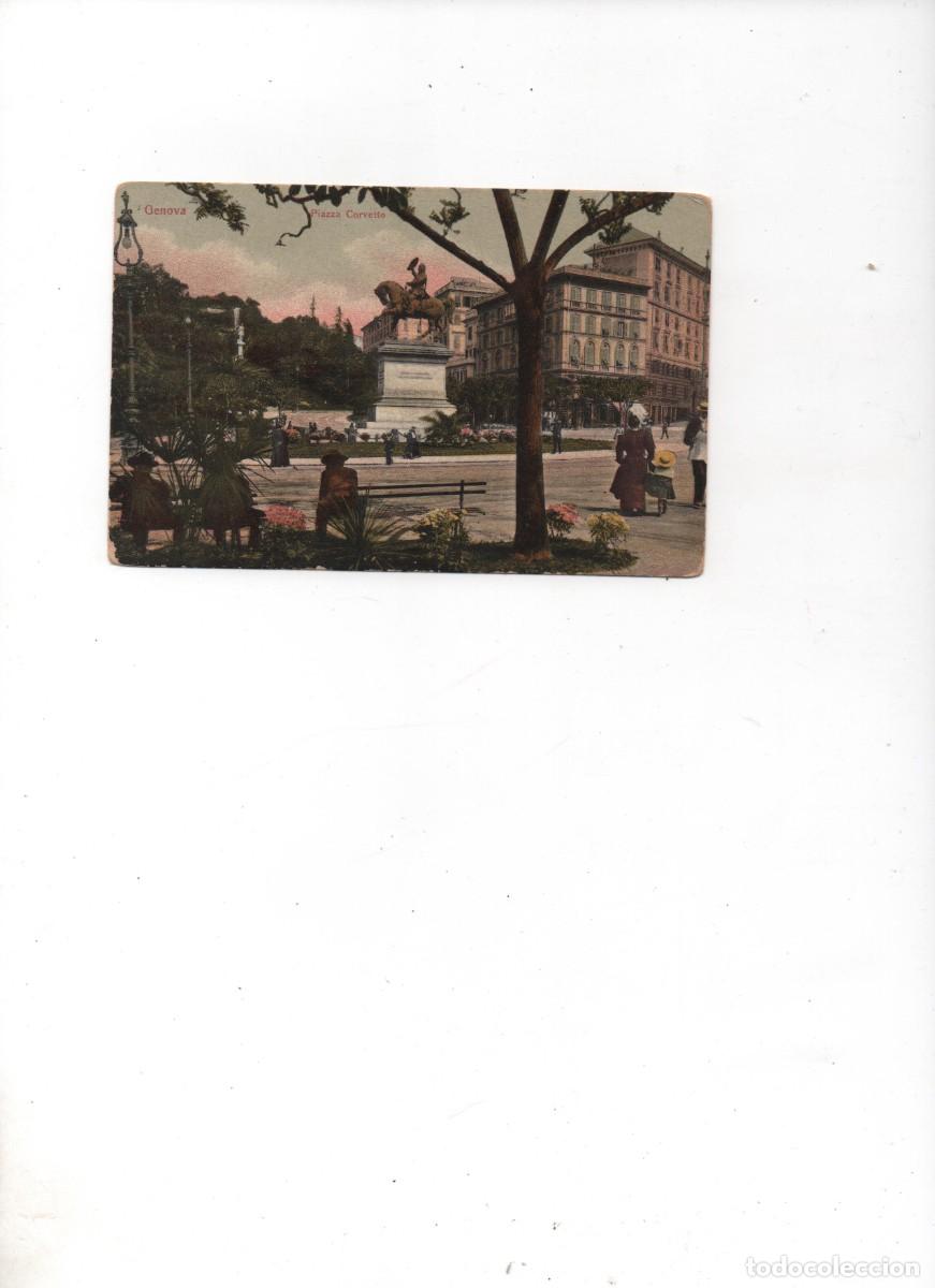 Cartes Postales: POSTAL DE ITALIA-GENOVAPIAZZA CORVETTO
