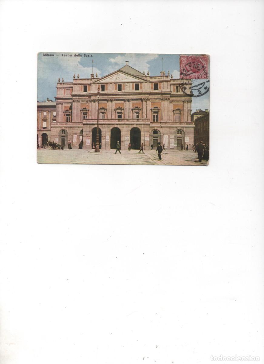 Cartes Postales: POSTAL DE ITALIA-MILANO- TEATRO DELLA SCALA