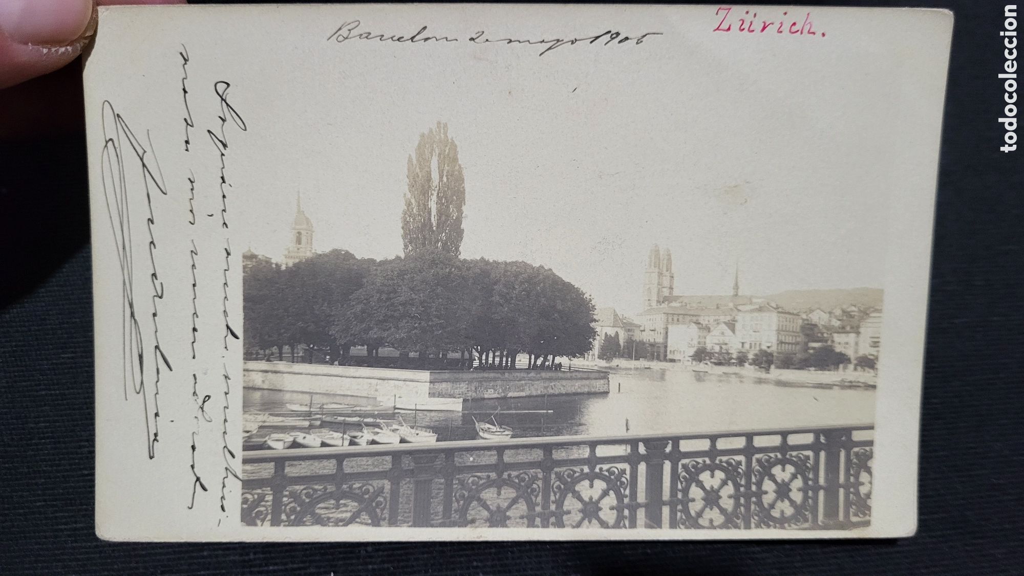 Postales: Tarjeta Postal usada Zurich - Foto 1